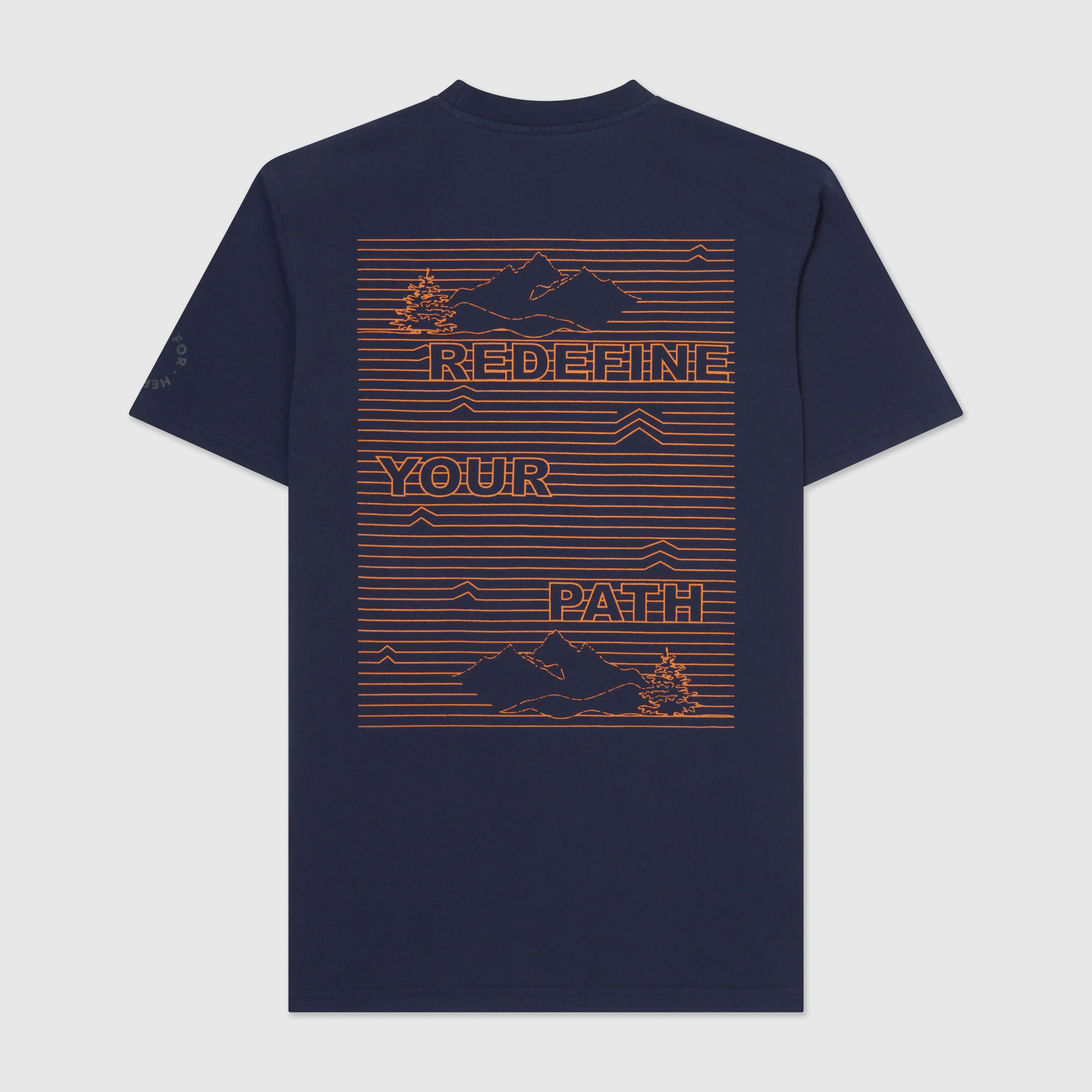 Redefine Your Path T-Shirt, Washed Navy - Image 5